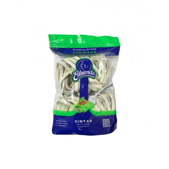 PASTA EDUARDO 250GR CINTA 3 ESPINACA