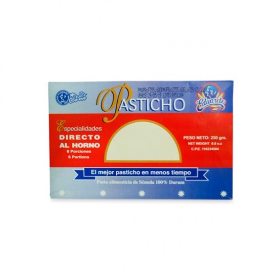 PASTICHO EDUARDO 250GR AL HORNO