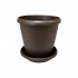 MATERO MANAPLAS ELEGANCE C/PLATO MARRON 35CM