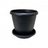 MATERO MANAPLAS ELEGANCE C/PLATO NEGRO 35CM