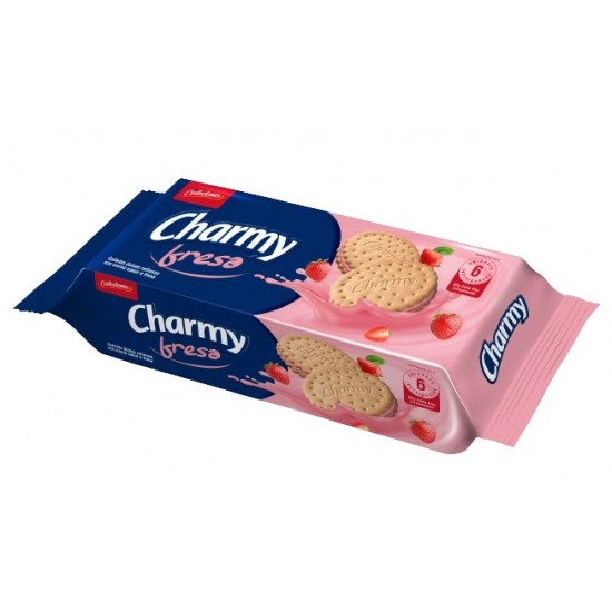 GALLETA CHARMY 192GR DE FRESA