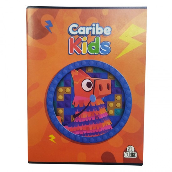 CUADERNO CARIBE DOBLE LINEA 100H KIDS