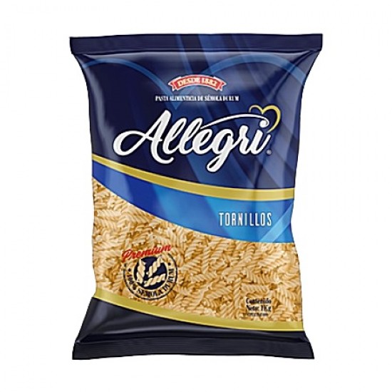PASTA ALLEGRI 1KG TORNILLOS