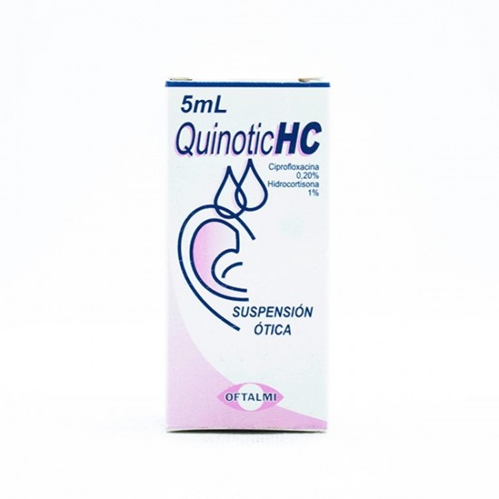 QUINOTIC HC OFTALMI 5ML SUSPENSION OTICA