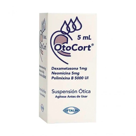 OTOCORT X 5ML SUSP OTICA DEXA NEO POLIMIXINA OFTALMI