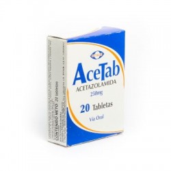 ACETAB 250MG X 20TABL (ACETAZOLAMIDA) OFTALMI