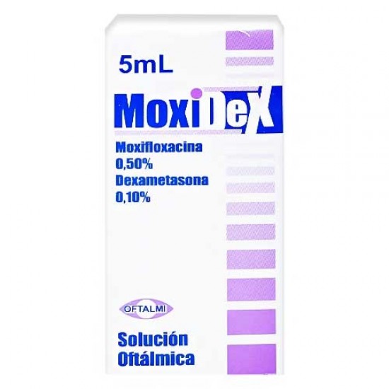 MOXIDEX OFTALMI 050%-010% 5ML SOL OFTA