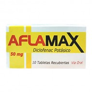 AFLAMAX 50MG X 10TABL DICLOFENAC POT OFTALMI