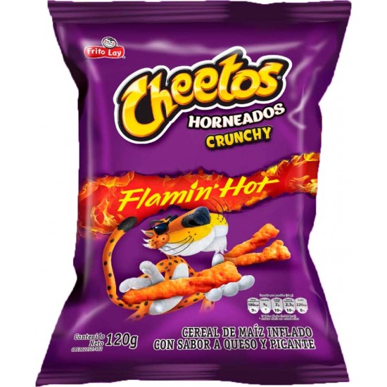 SNACK CHEETOS 120GR FLAMIN HOT