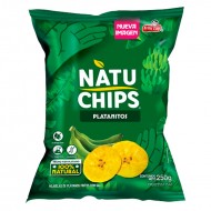 PLATANITOS NATUCHIPS 250GR NATURAL
