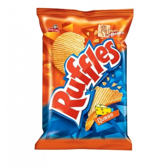 PAPAS RUFFLES 125GR QUESO