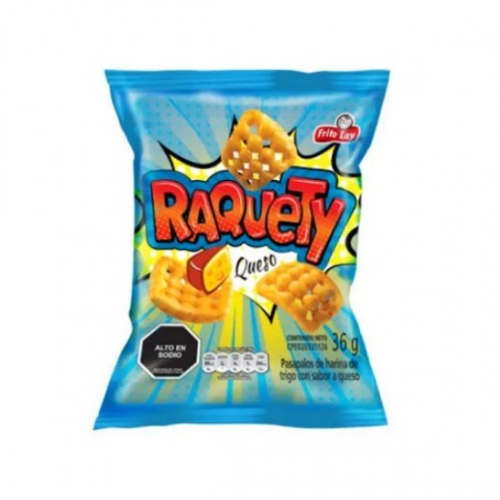 SNACK RAQUETY 36GR QUESO