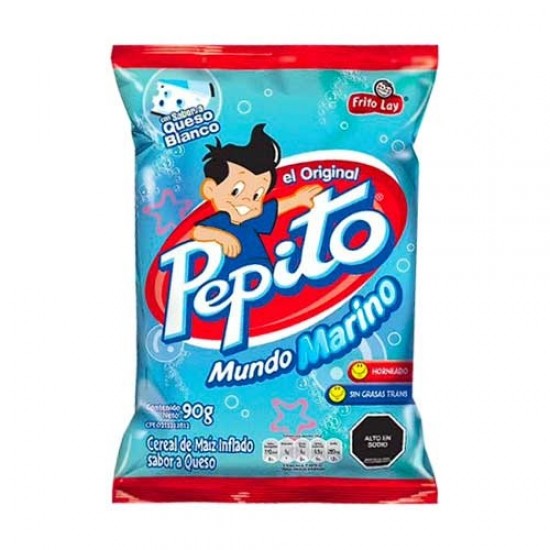 SNACK PEPITO 80GR MUNDO MARINO