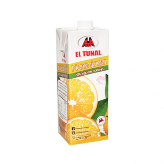 JUGO EL TUNAL 1LT NARANJADA 60% UHT