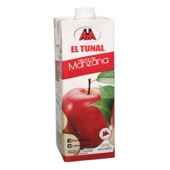 NECTAR EL TUNAL 1LT MANZANA UHT