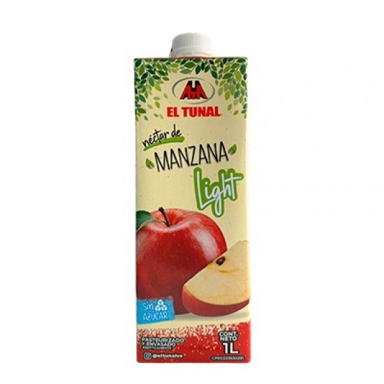 NECTAR EL TUNAL 1LT MANZANA LIGHT