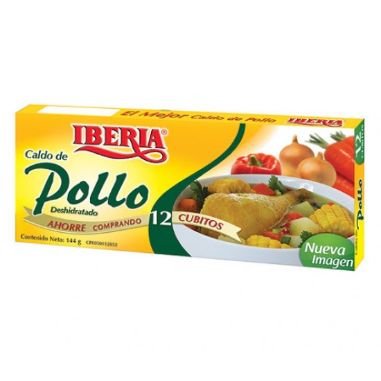 CUBITO IBERIA 144GR DE POLLO