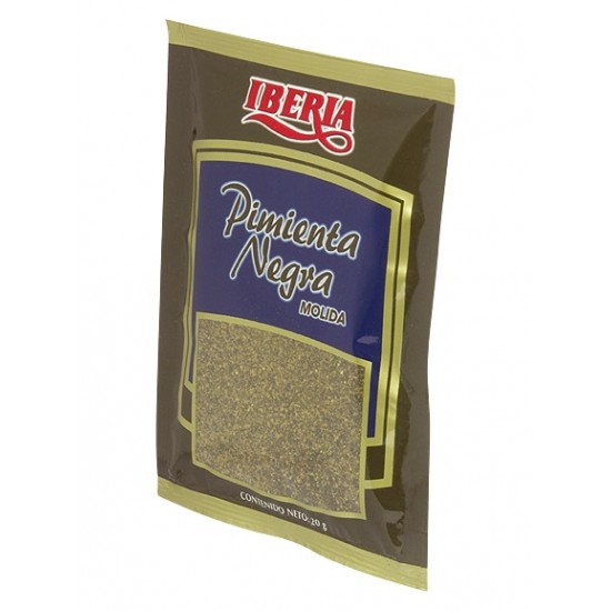 PIMIENTA IBERIA 20GR NEGRA MOLIDA SOBRE
