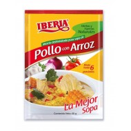 SOPA IBERIA 65GR POLLO CON ARROZ