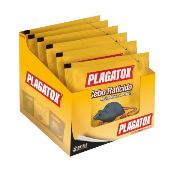 CEBO RATICIDA PLAGATOX 30GR SACHETS
