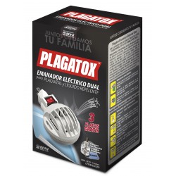 EMANADOR PLAGATOX 3 PLACAS DUAL ELECTRICO