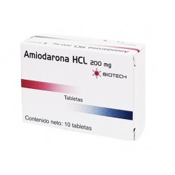 AMIODARONA HCL 200MG X 10TAB BIOTECH