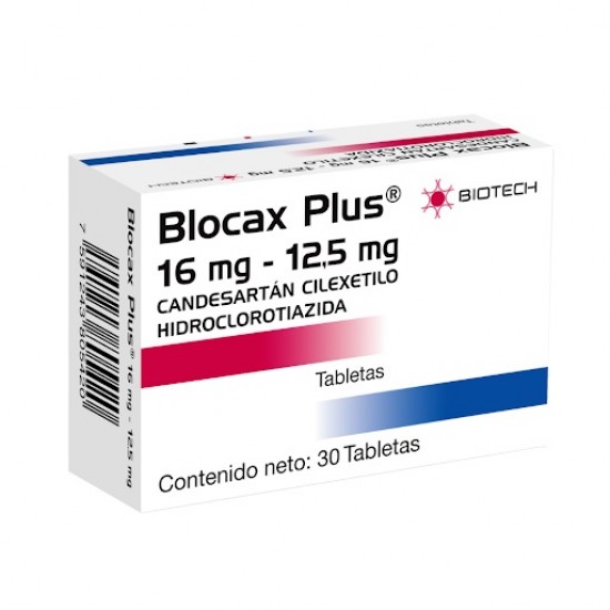 BLOCAX PLUS 16MG 125MG X 30TAB BIOTECH