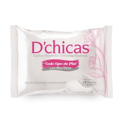 Toalla Desmaq D'chicas T/tipo D/piel x25