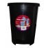 PAPELERA PEDALBIN ALFA CUAD NGR 201909