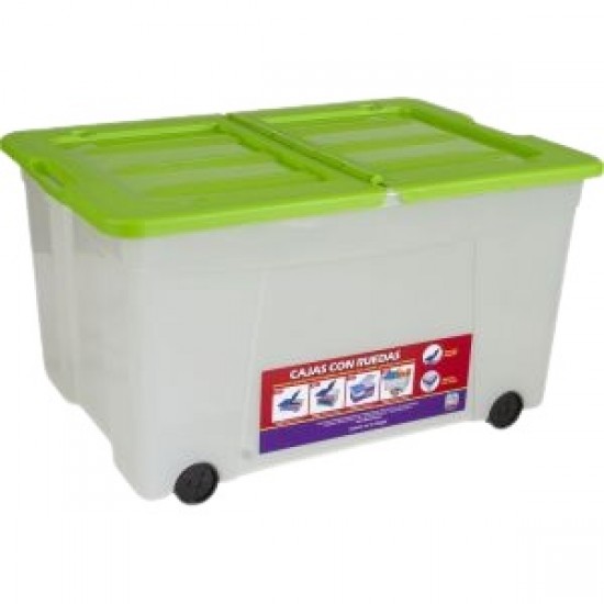 CAJA ALFAHOGAR 48LT C/RUEDAS