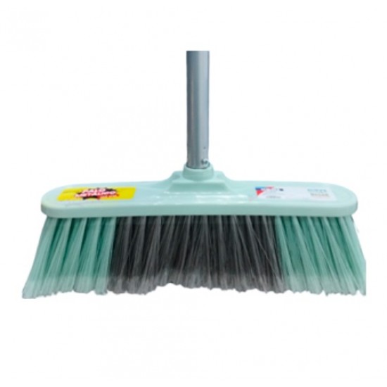 ESCOBA HOME CLEAR CON PALO DE METAL PREMIUM