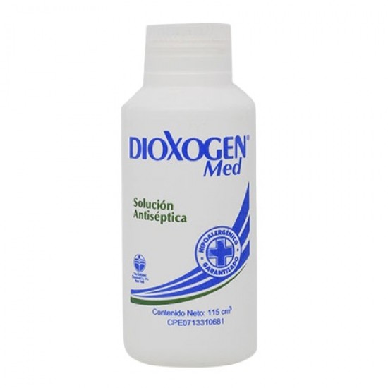 SOLUCION DIOXOGEN MED 115ML ANTISEPTICA.
