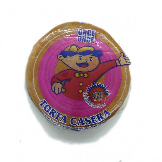 TORTA ONCE ONCE 600GR CASERA SABOR NARANJA