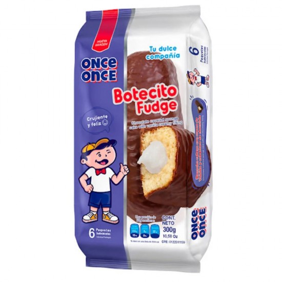 BOTECITO ONCE ONCE 6X300GR FUDGE