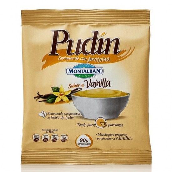 PUDIN MONTALBAN 90GR VAINILLA