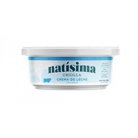 CREMA DE LECHE NATISIMA 250GR CRIOLLA