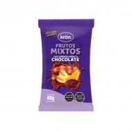 FRUTOS MIXTOS KRON 40GR CHOCOLATE