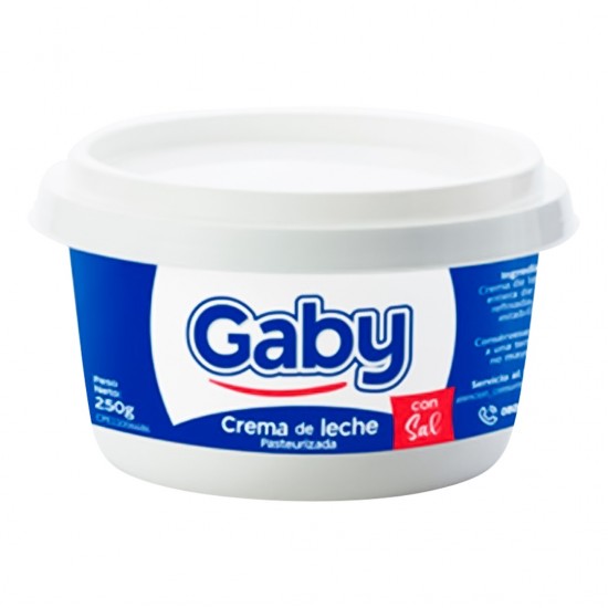 CREMA DE LECHE GABY 250GR