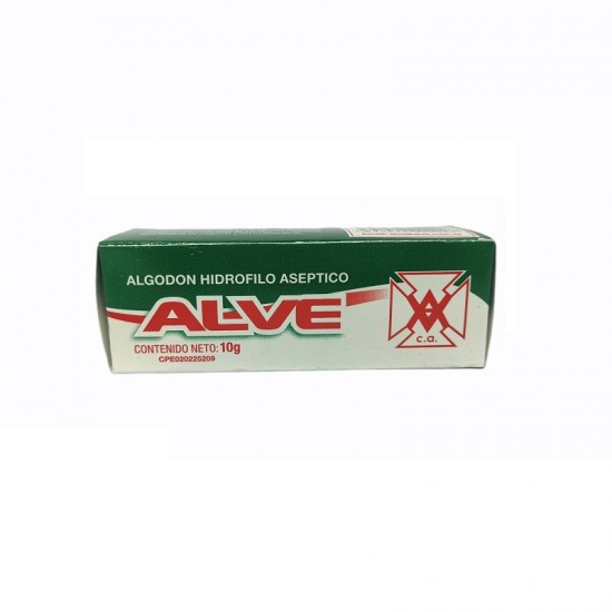 ALGODON ALVE 10GR ASEPTICO