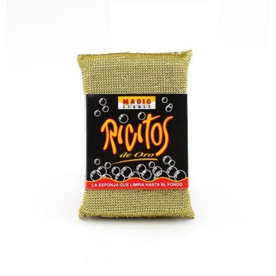 ESPONJA RICITOS 1 UND ORO