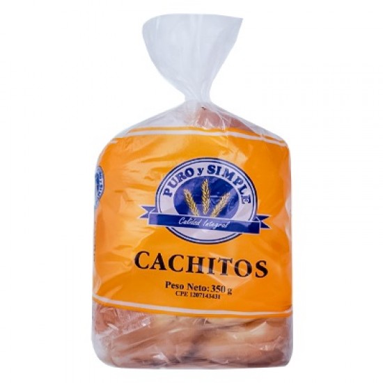 PAN CACHITO PURO Y SIMPLE 6UND 350GR