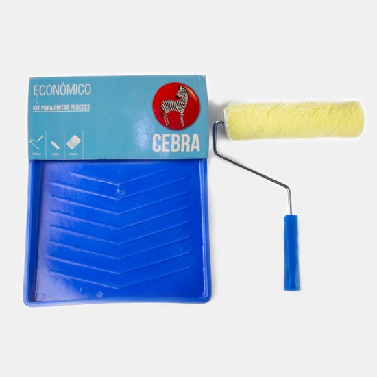 KIT RODILLO P/PINTAR CEBRA ECONOMICO