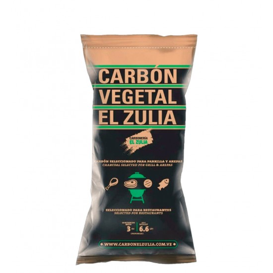 CARBON EL ZULIA 3KG VEGETAL