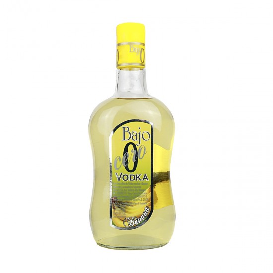 VODKA BAJO CERO 070LT BANANA