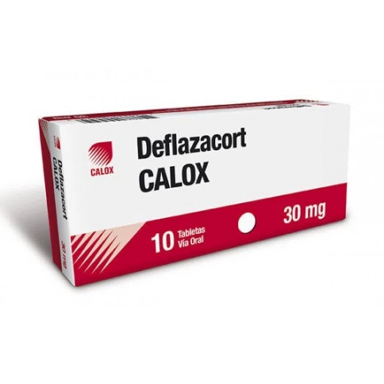DEFLAZACORT 30MG X 10TAB CALOX