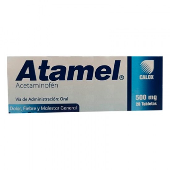 ATAMEL 500MG X 20TABL CALOX