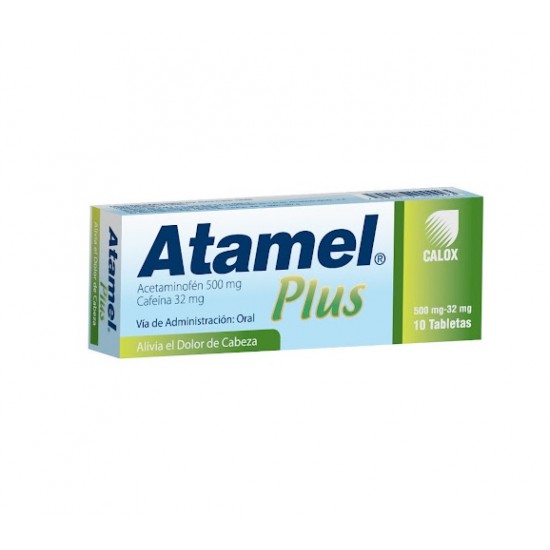 ATAMEL PLUS 500MG 32MG X 10TABL CALOX