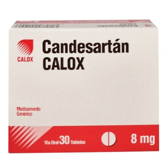 CANDESARTAN 8MG X 30TABL CALOX