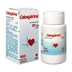 CALOXPIRINA 81MG X 100COMP CALOX