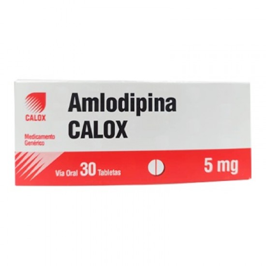 AMLODIPINA 5MG X 30TABL CALOX